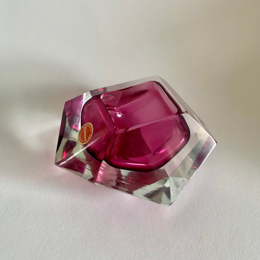 Aschenbecher von F. Poli für Murano, Italien, 1960er Jahre