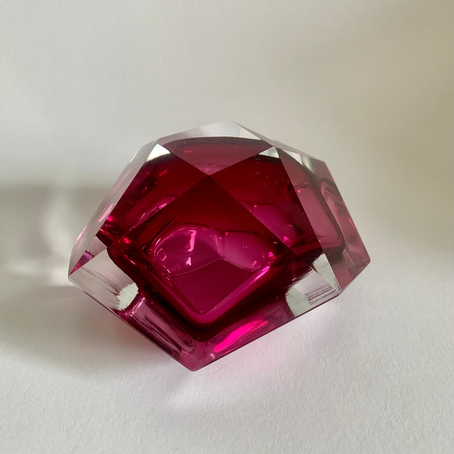 Aschenbecher von F. Poli für Murano, Italien, 1960er Jahre