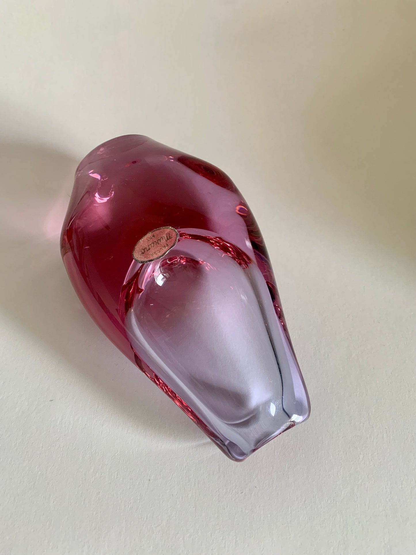Murano Vase, Italien, 1970er Jahre
