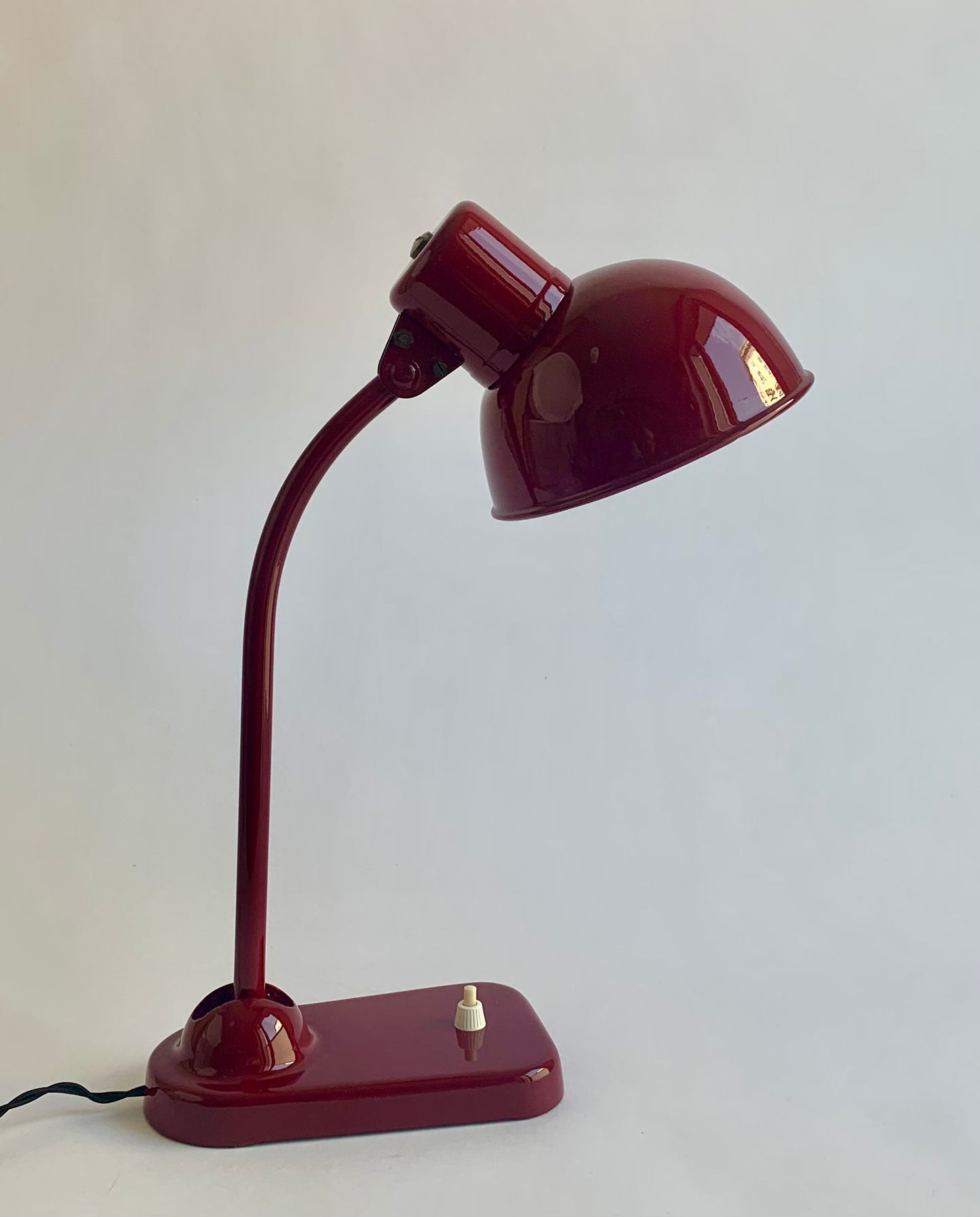 Industrielle Schriebtischlampe, 1930er