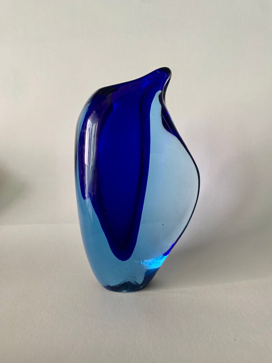 Vase von Skrdlovice Glashütte, Tschechoslowakei, 1960er Jahre