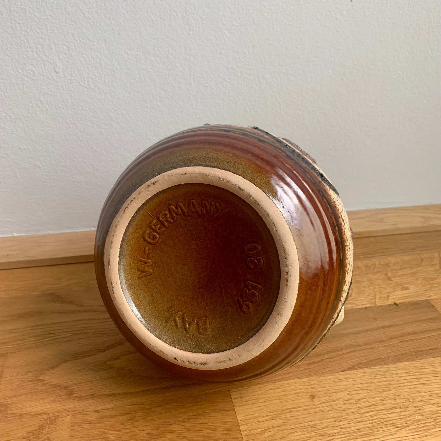 West Germany Keramikvase, 1970er Jahre