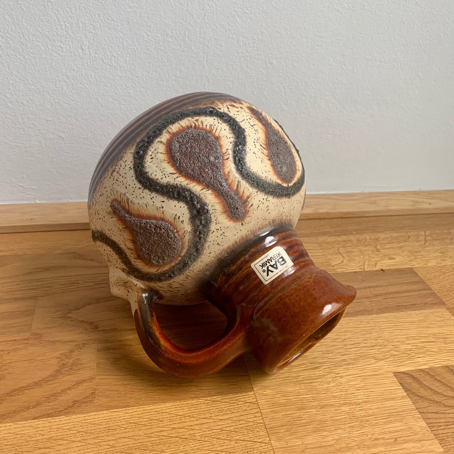 West Germany Keramikvase, 1970er Jahre
