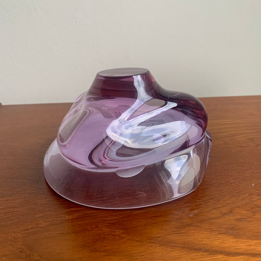 Bohemia Glass Schale, 1970er Jahre