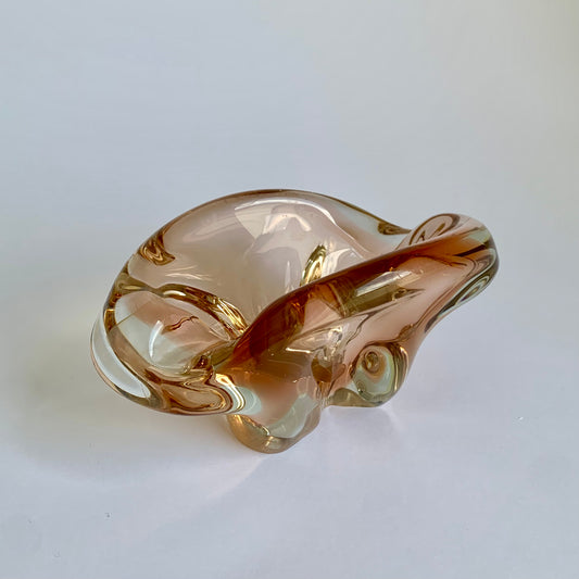 Aschenbecher von Jozef Hospodka für Chribska Sklarna, 1960er Jahre