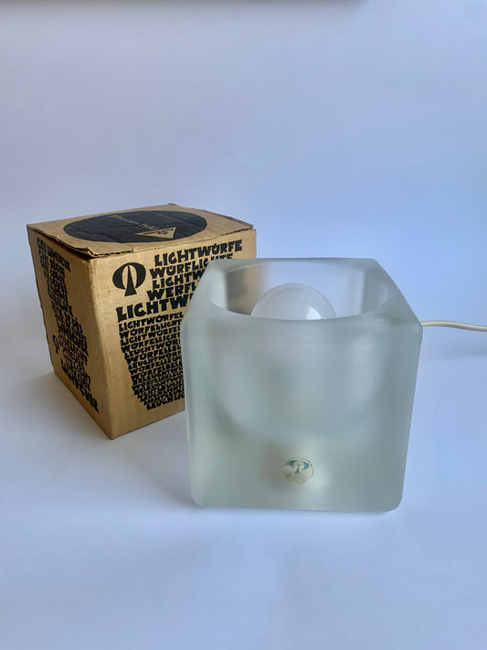 Ice Cube Table Lamp by Peill & Putzler, 1970s