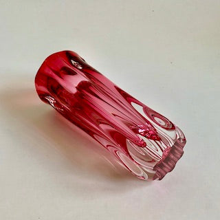 Vintage Vase von Jozef Hospodka für Chribska Sklarna, 1960er