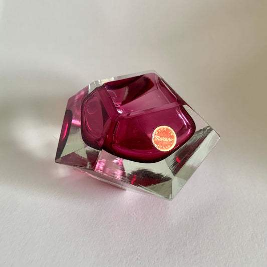 Aschenbecher von F. Poli für Murano, Italien, 1960er Jahre