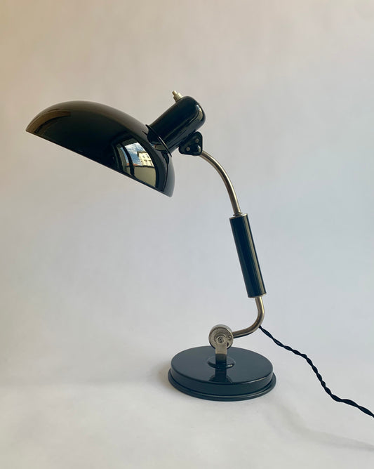 Bauhaus Tischlampe von Christian Dell für Koranda, 1950er