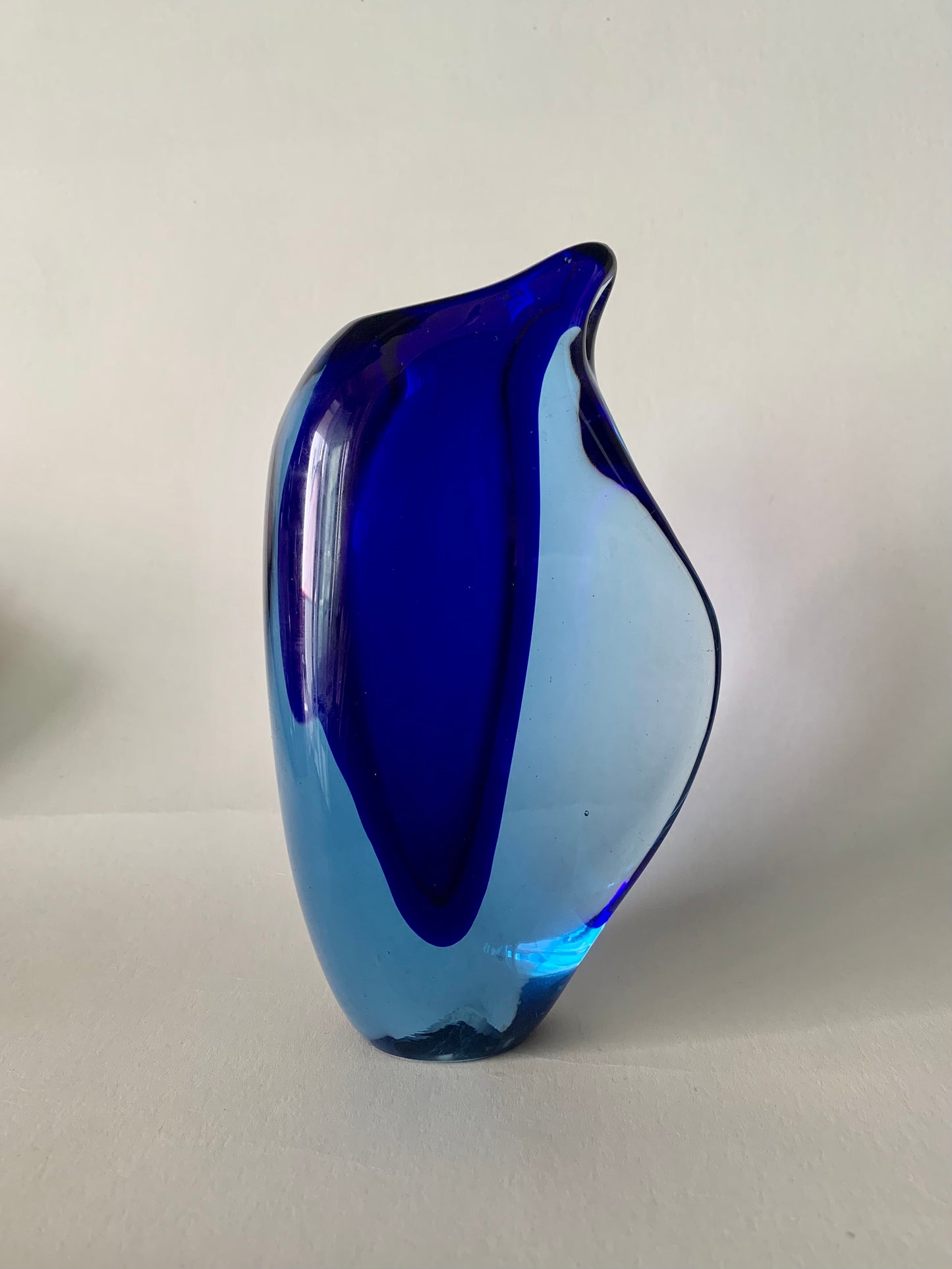 Vase von Skrdlovice Glashütte, Tschechoslowakei, 1960er Jahre