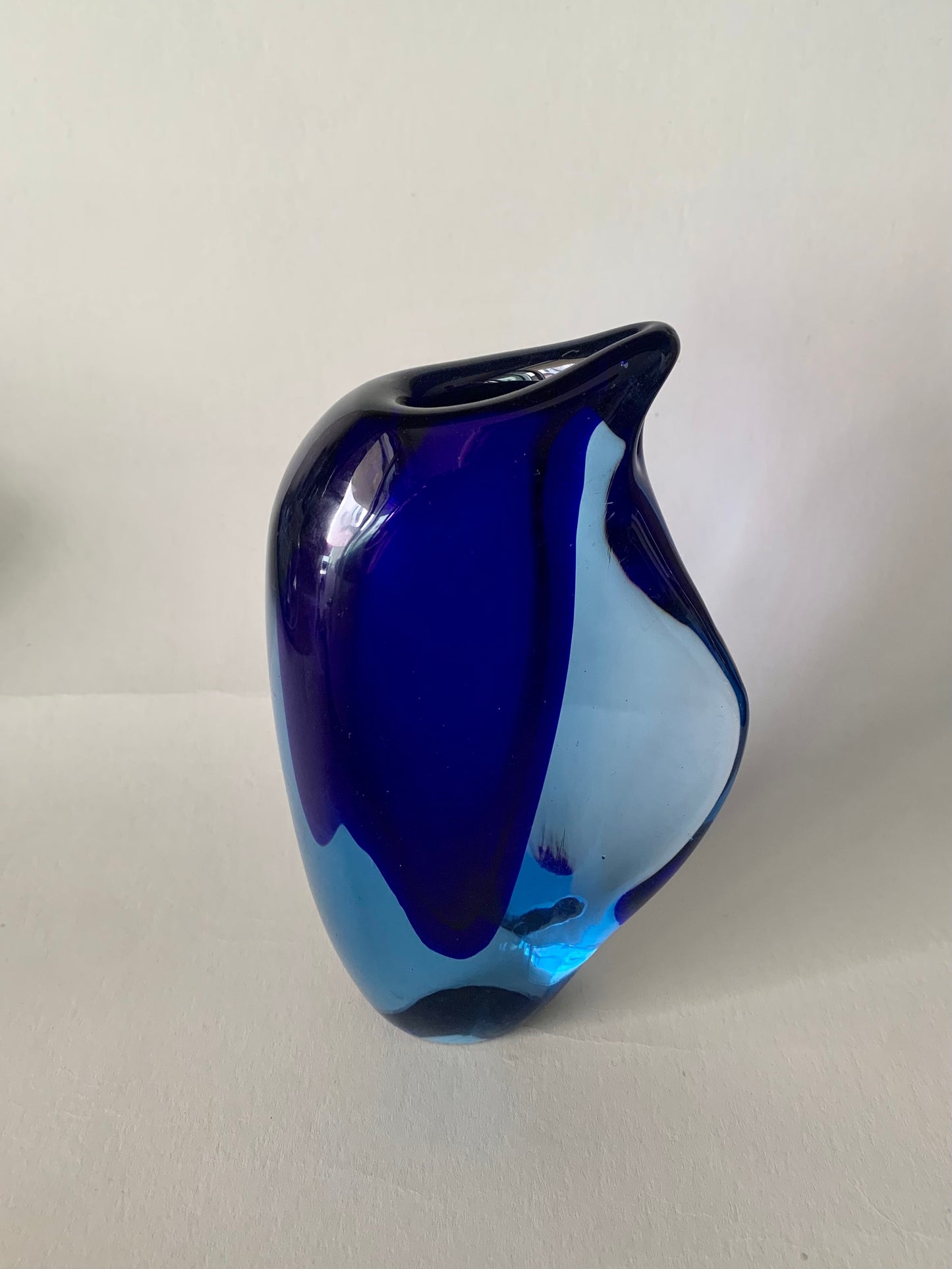 Vase von Skrdlovice Glashütte, Tschechoslowakei, 1960er Jahre