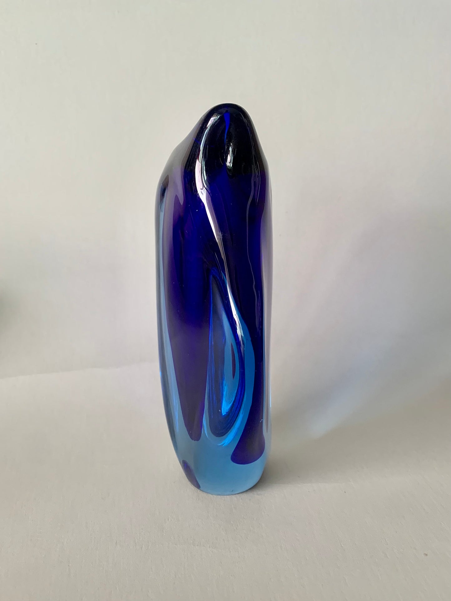 Vase von Skrdlovice Glashütte, Tschechoslowakei, 1960er Jahre