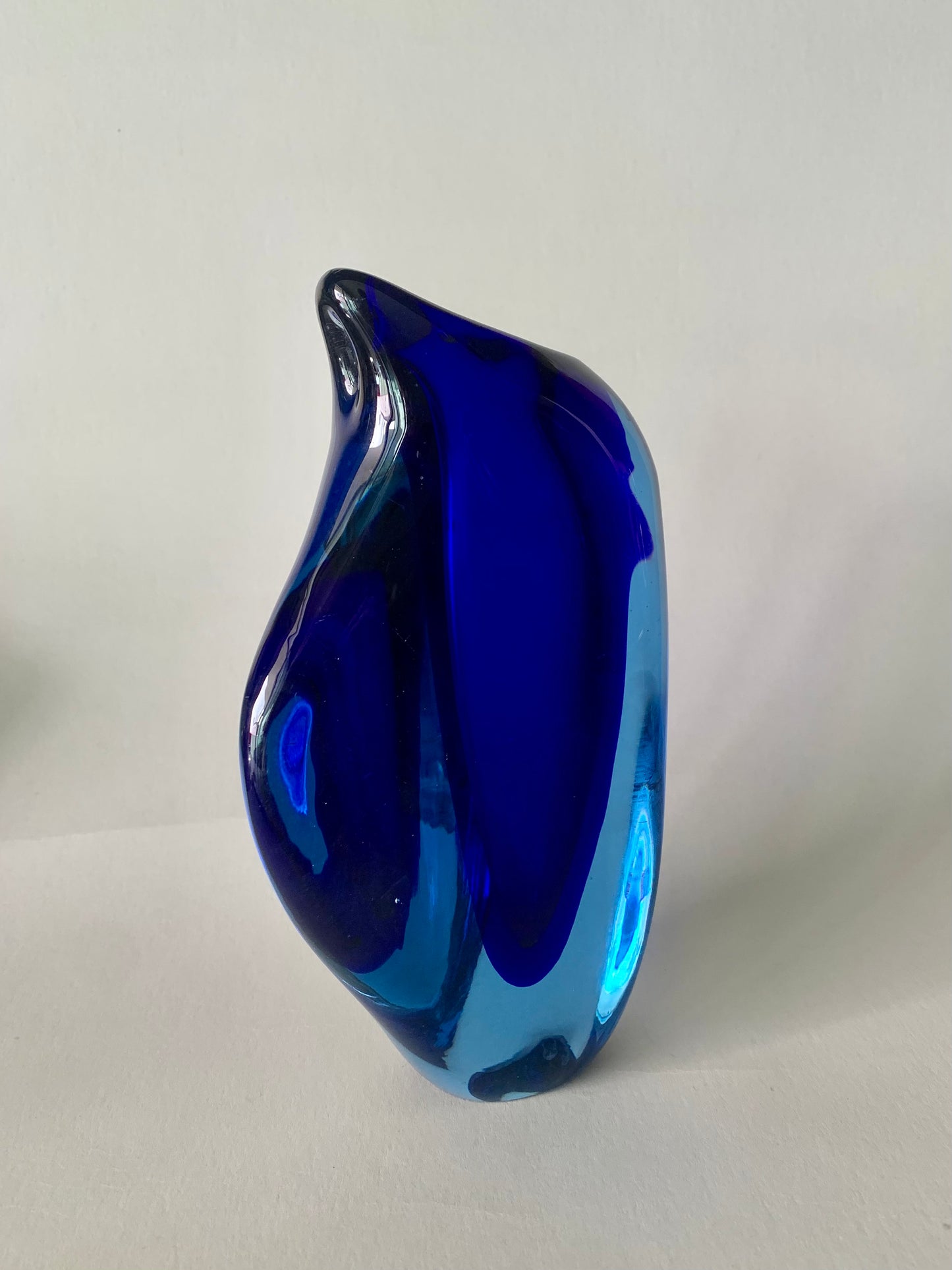 Vase von Skrdlovice Glashütte, Tschechoslowakei, 1960er Jahre