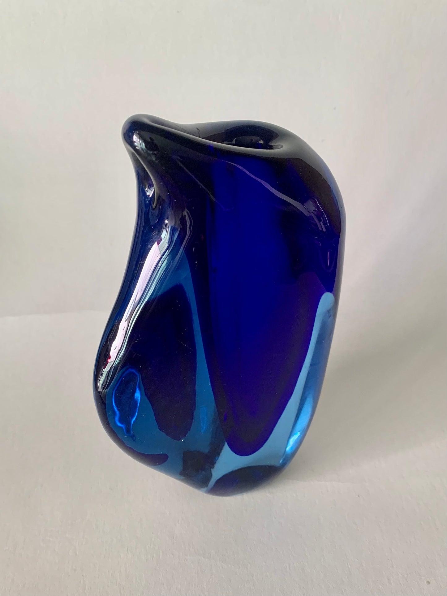 Vase von Skrdlovice Glashütte, Tschechoslowakei, 1960er Jahre
