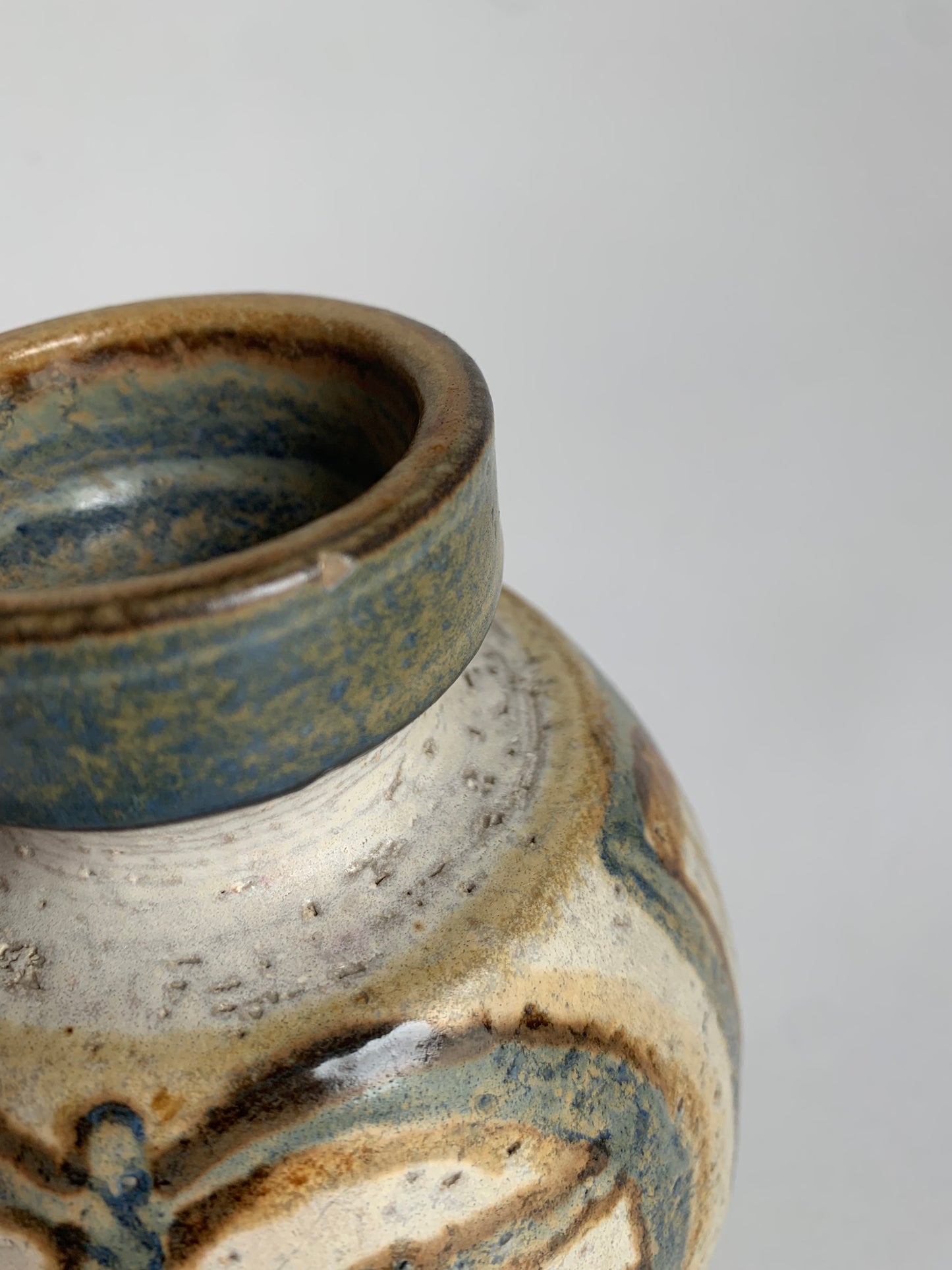 Set aus 2 Mid-Century Søholm Keramik-Studiovasen, 1960er Jahre