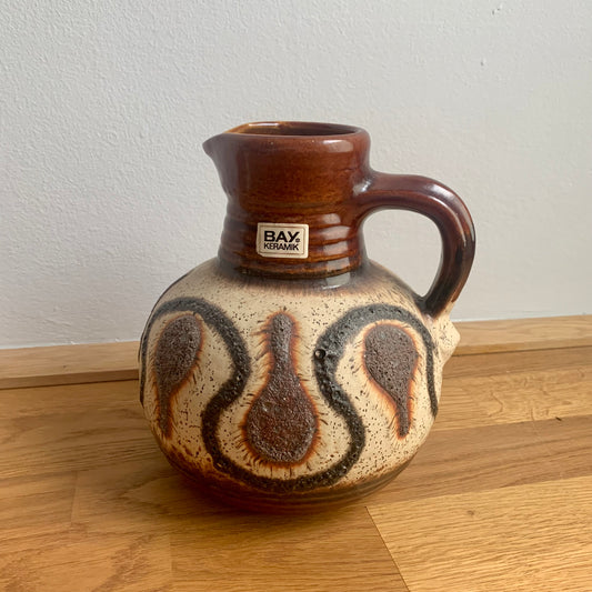 West Germany Keramikvase, 1970er Jahre