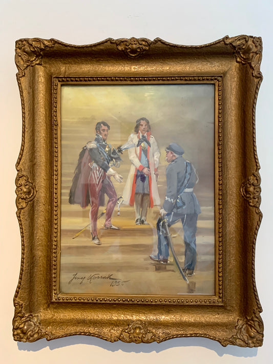 AN DER SCHWELLE DER EWIGKEIT, Jerzy Kossak, ca. 1935