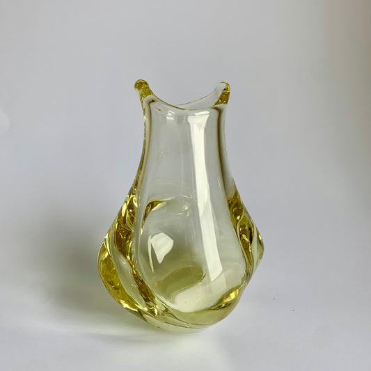 Vase von M.Klinger für Bohemia Glass, Tschechoslowakei, 1960er Jahre