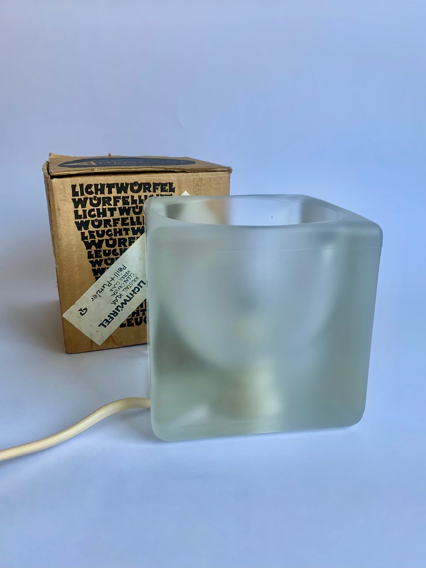 Tischlampe von Peill & Putzler, 1970er Jahre