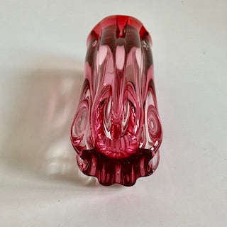 Vintage Vase von Jozef Hospodka für Chribska Sklarna, 1960er