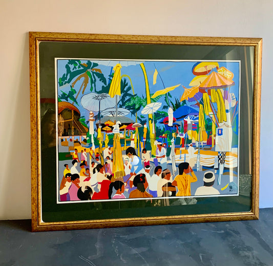 BALI, Helmut Kand – Originalsiebdruck, 1994