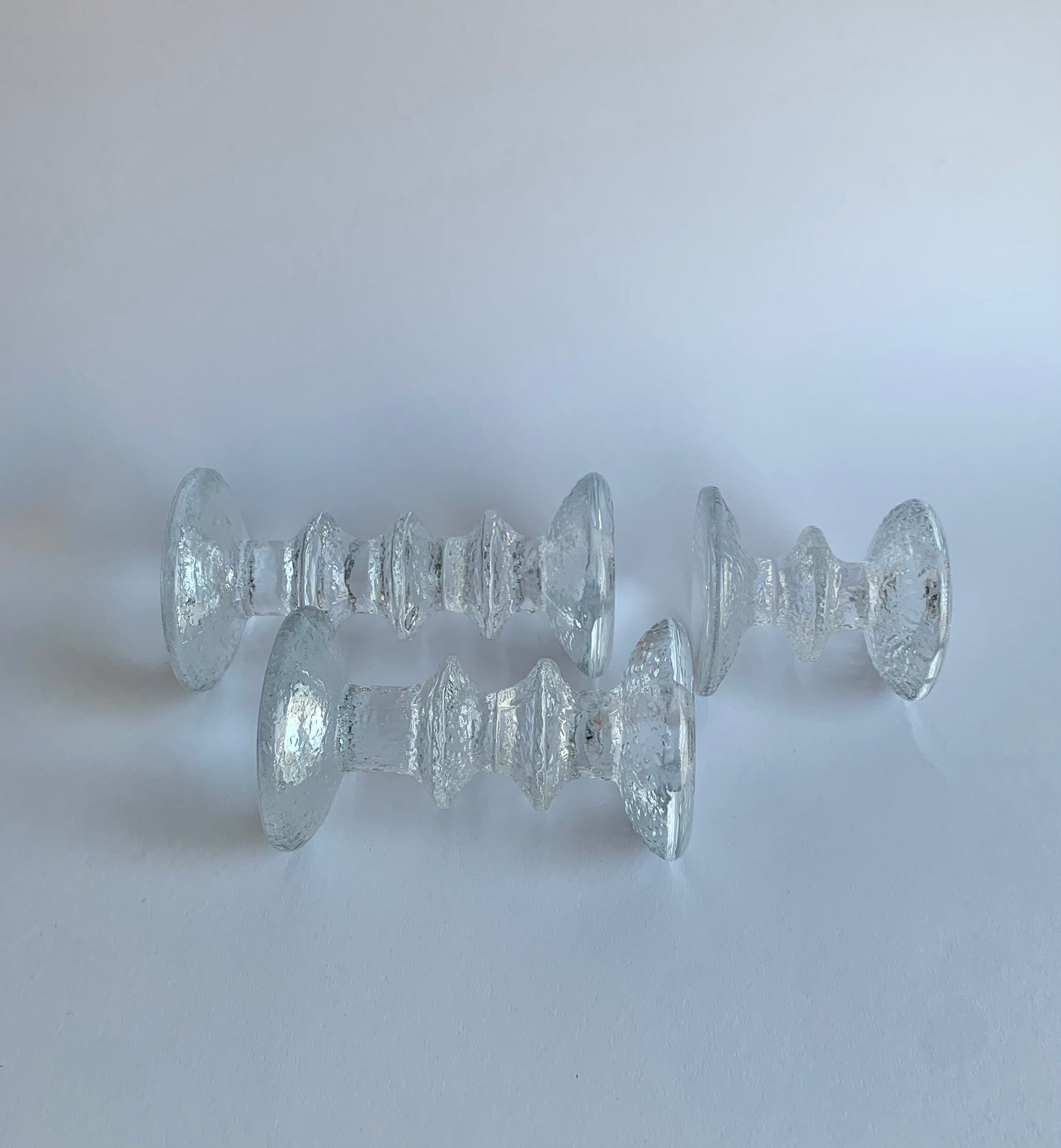 Set of 3 Festivo Glass Candle Holders – Iittala finland