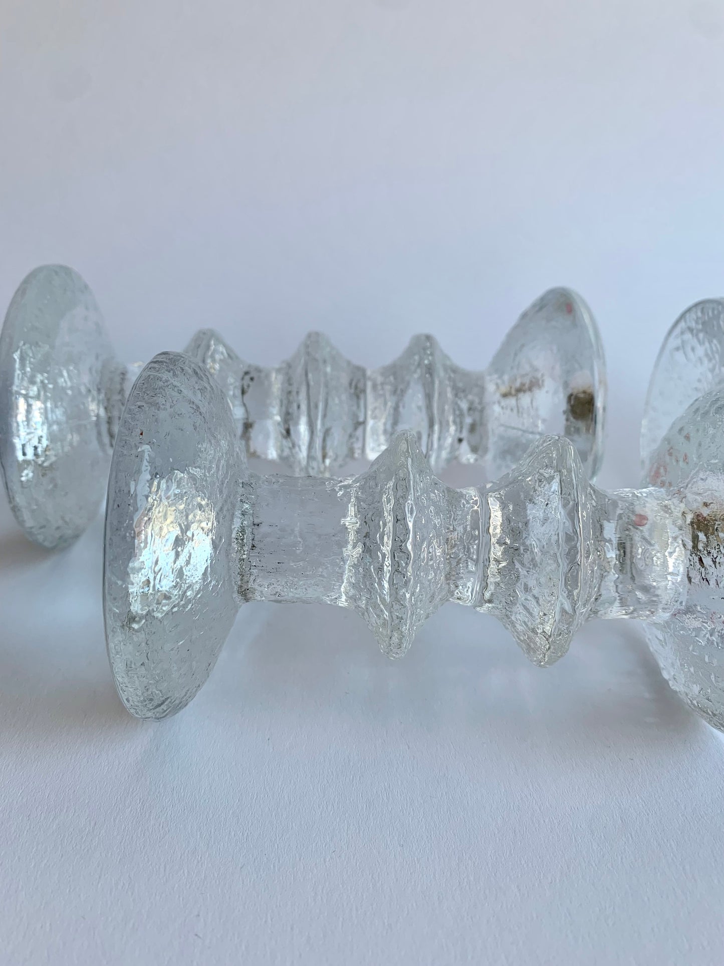 Set of 3 Festivo Glass Candle Holders – Iittala finland