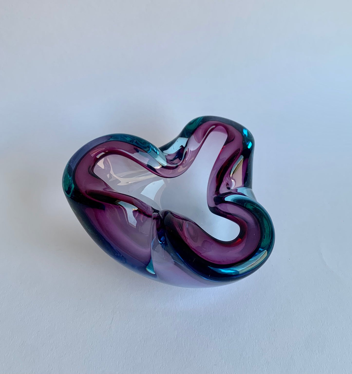 Murano glass ashtray