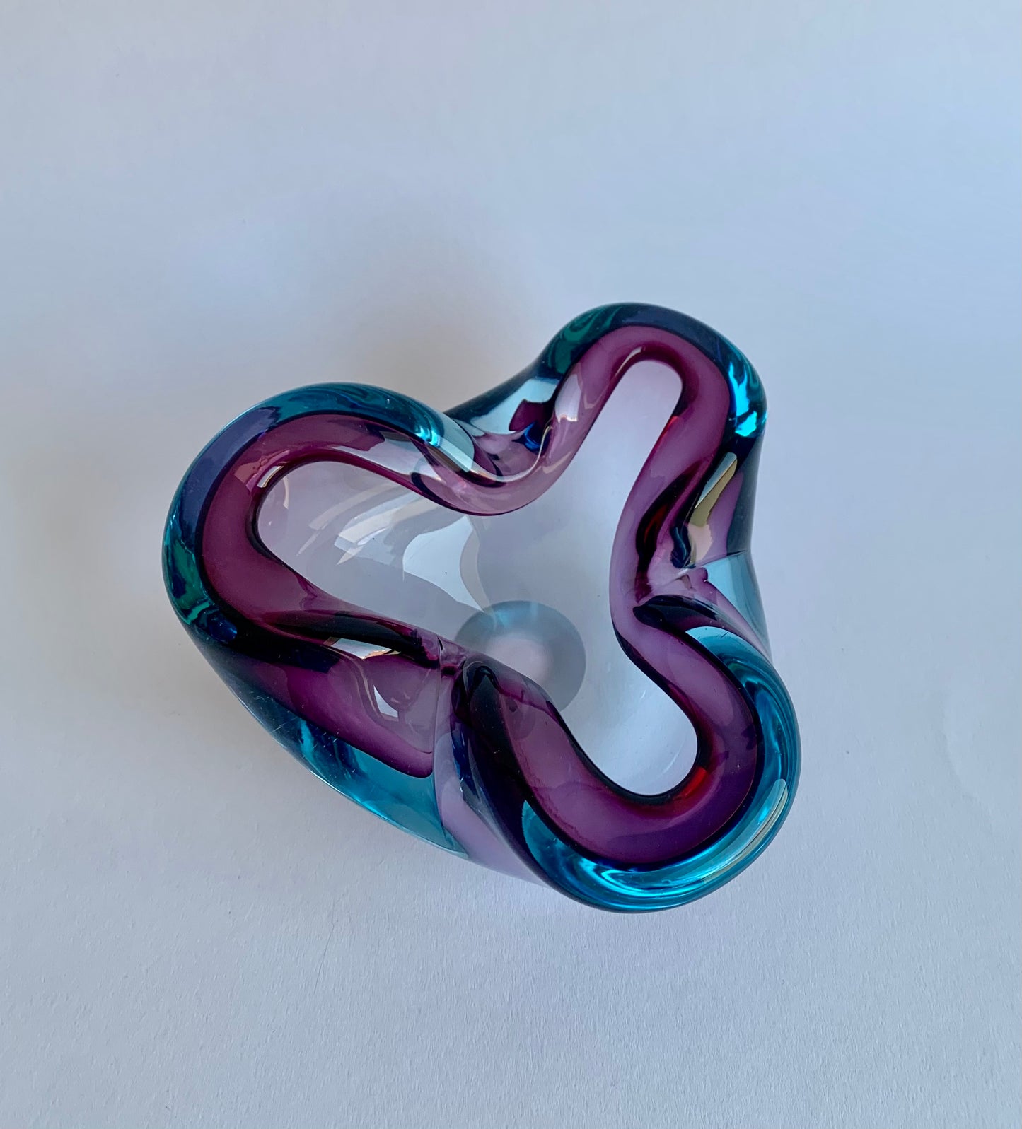 Murano glass ashtray