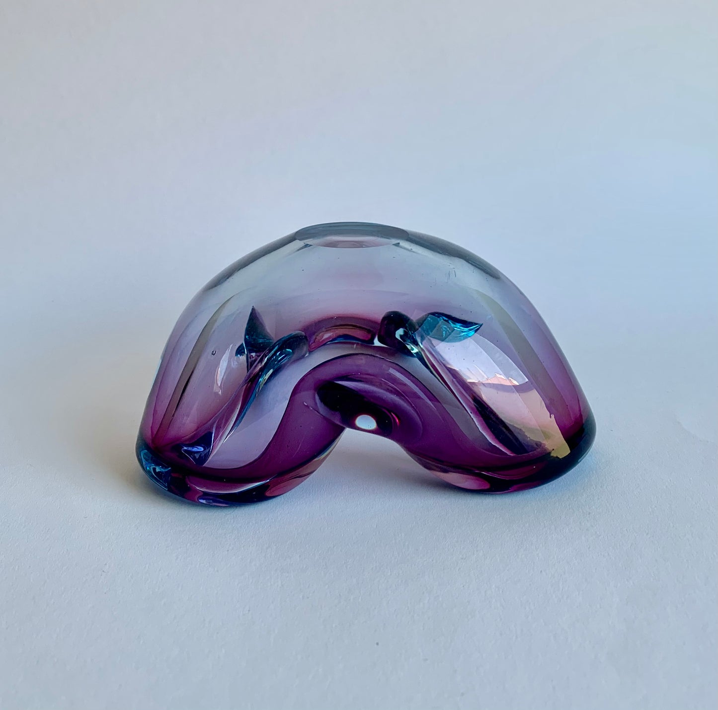 Murano glass ashtray