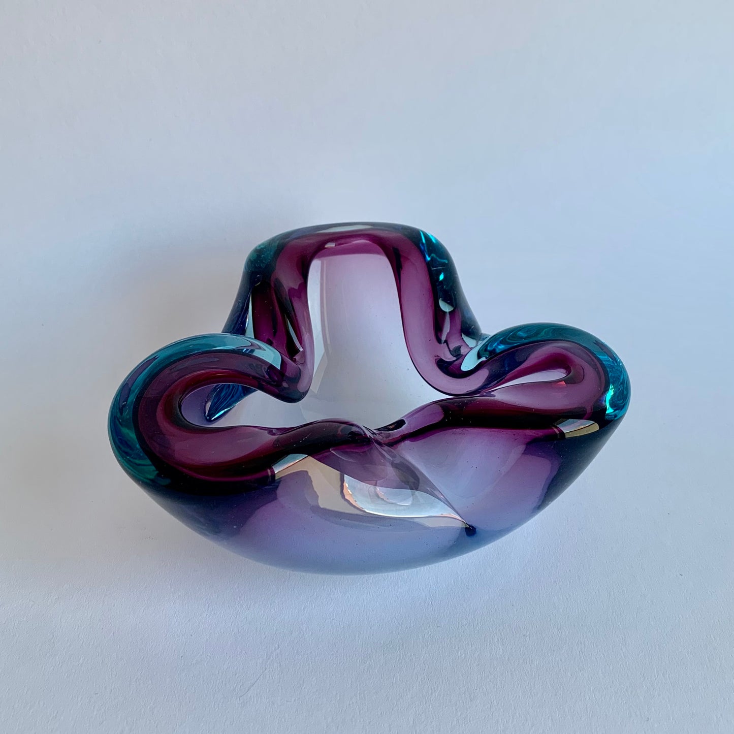 Murano glass ashtray