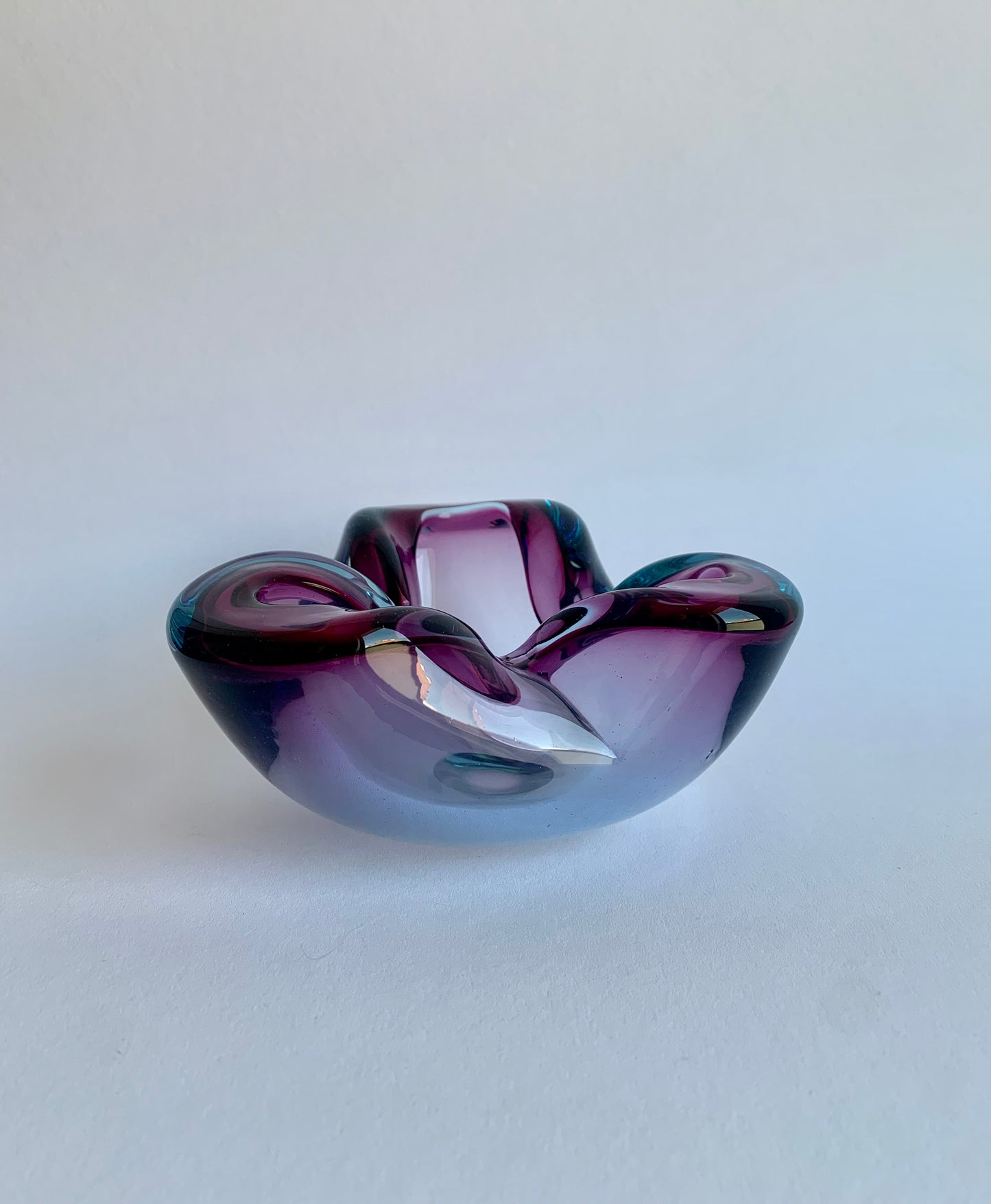 Murano glass ashtray